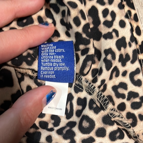 Apt. 9 Cheetah Print Sleeveless Top - Picture 10 of 11